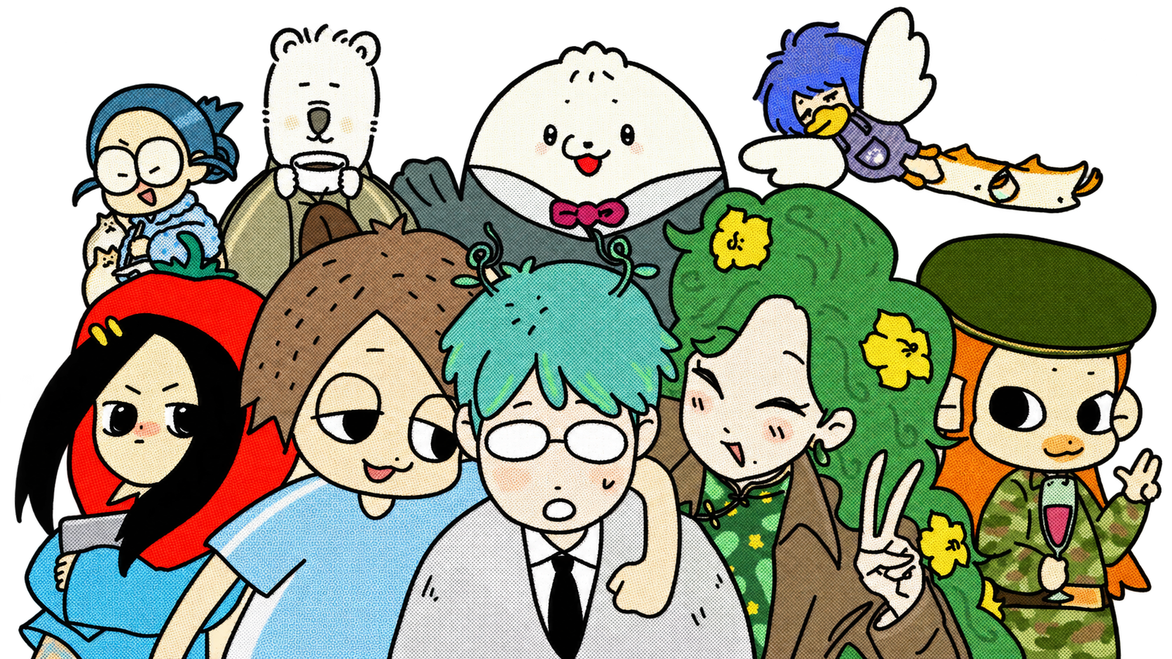 The Loofa Soup cast together