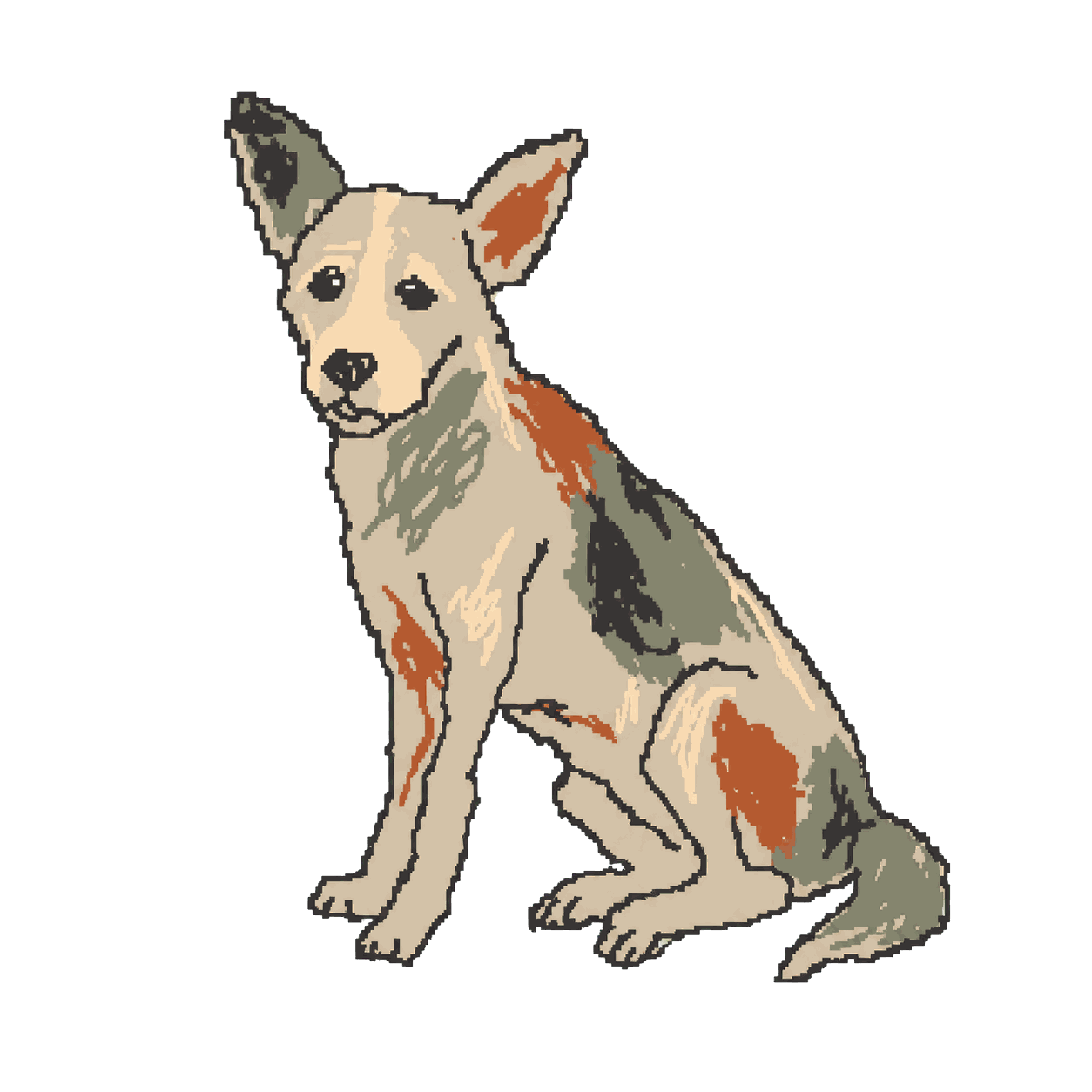 Laika, a dog
