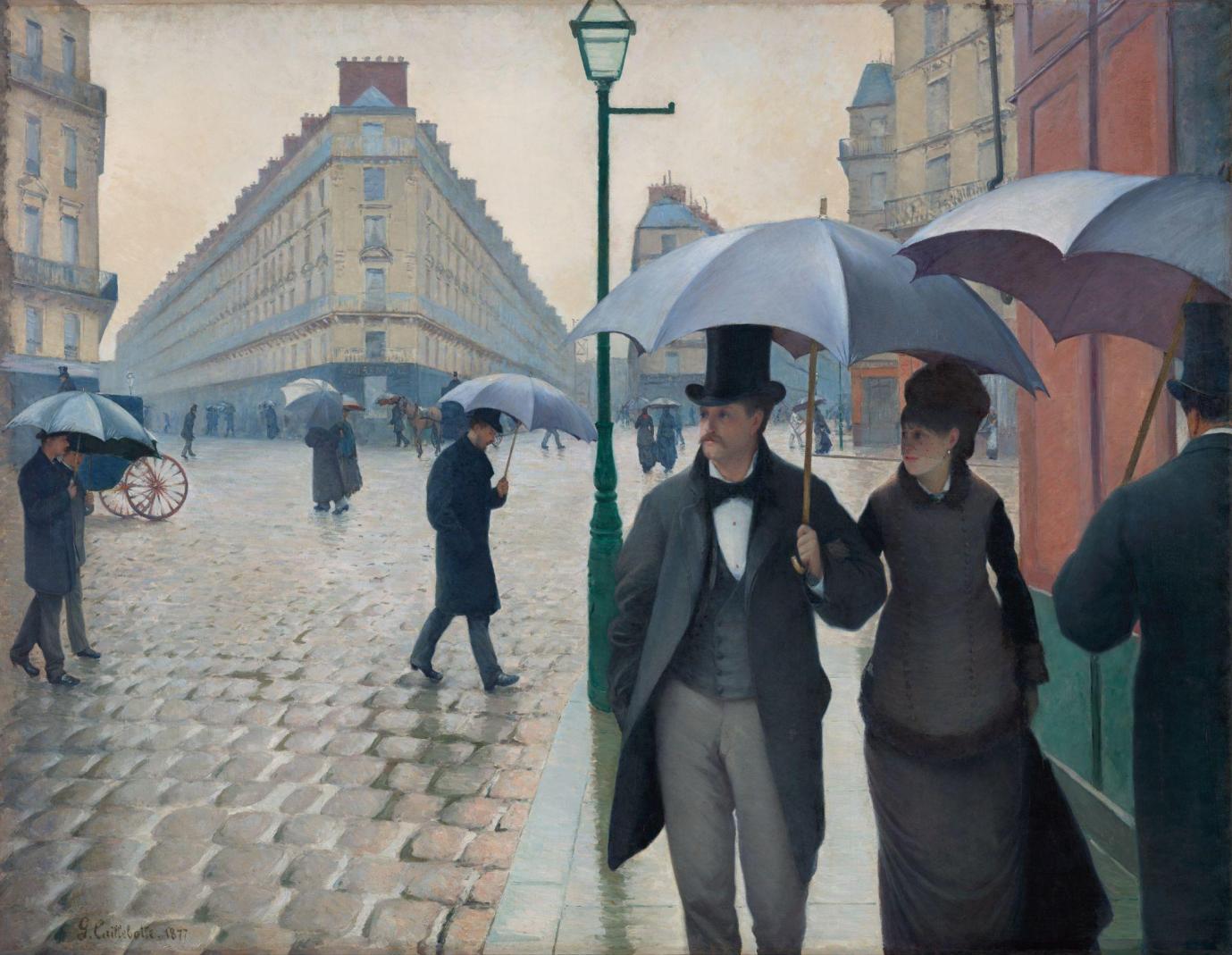 Paris Street, Rainy Day — Artwork