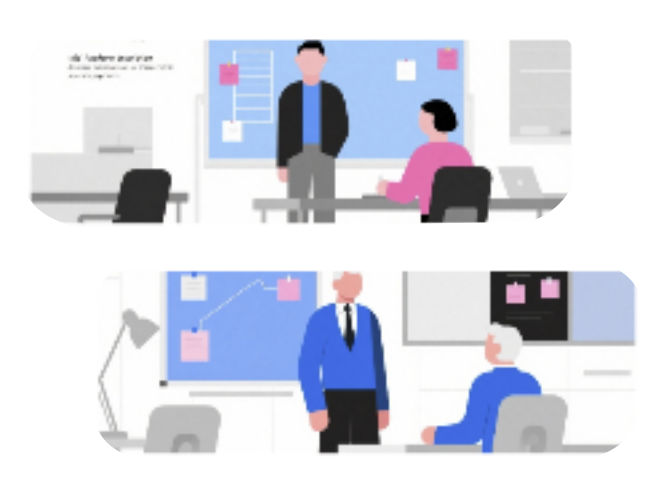 PersonaMail’s original illustration of communication with different recipients